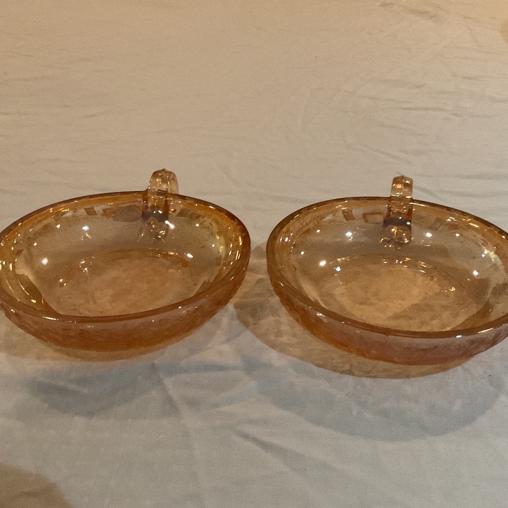 Vintage pickle serving dishes